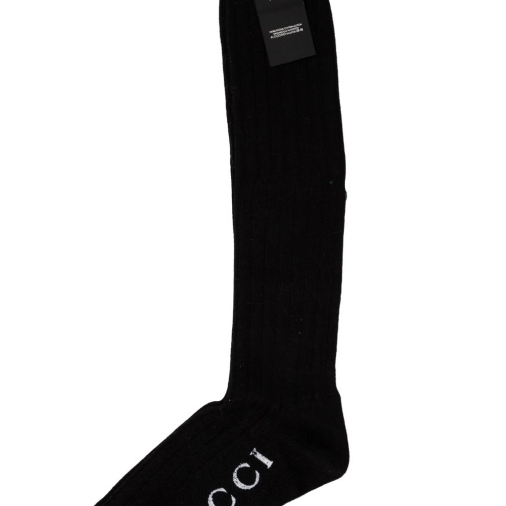 Gucci Men's Black Dress Socks